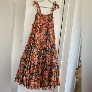 NWOT Farm Rio Multi-Color Maxi Dress